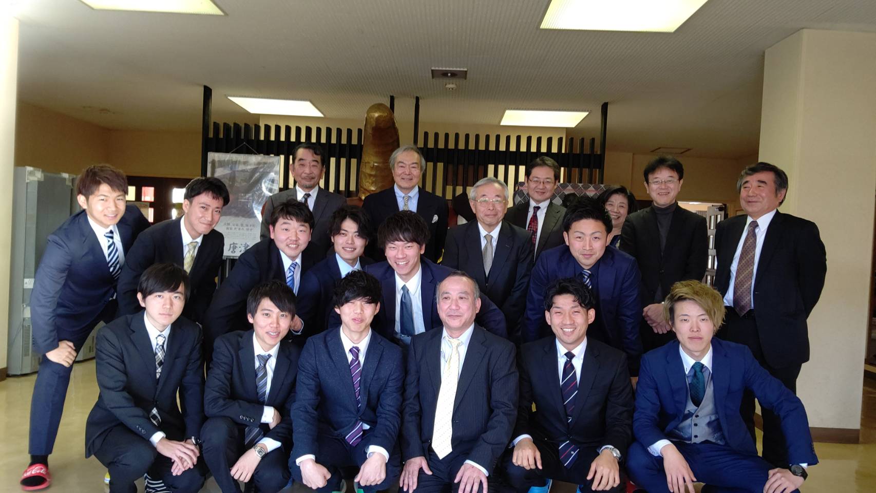 1/19に久敬社塾の「卒塾」と「成人」を祝う会を開催しました